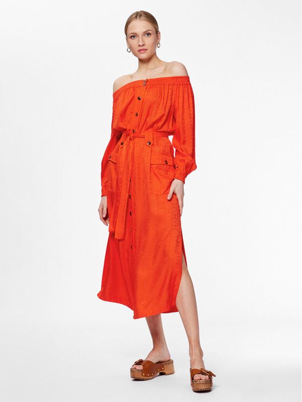 TWINSET TWINSET Ljetna haljina 231TT2141 Narančasta Regular Fit