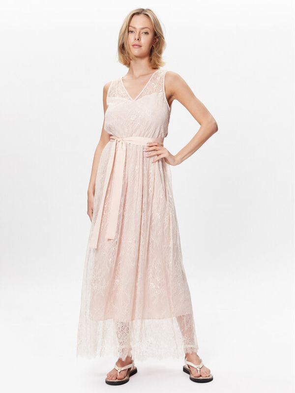 TWINSET TWINSET Ljetna haljina 231TT2170 Ružičasta Regular Fit