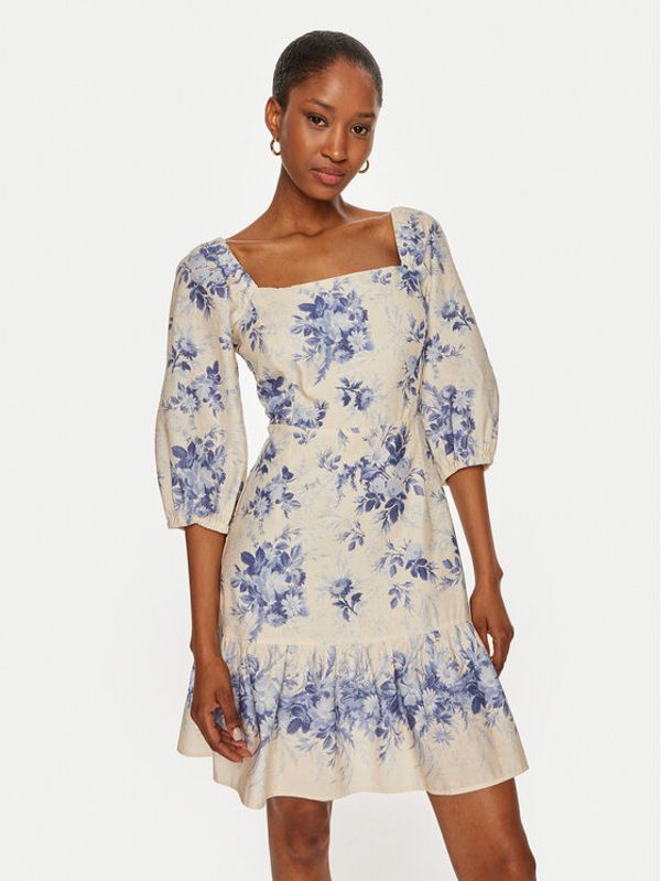 TWINSET TWINSET Ljetna haljina 241TT2423 Écru Regular Fit