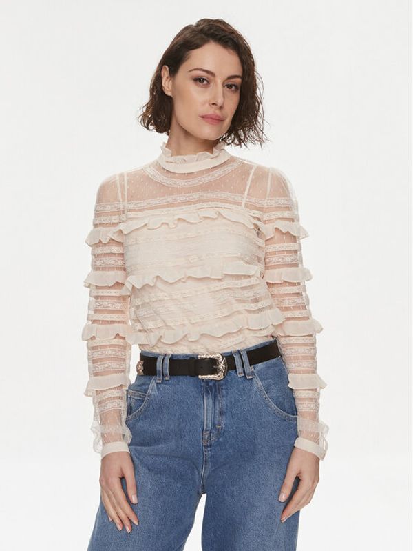 TWINSET TWINSET Majica 241TP2041 Bež Regular Fit
