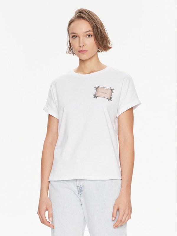 TWINSET TWINSET T-shirt 241TP2211 Bijela Regular Fit