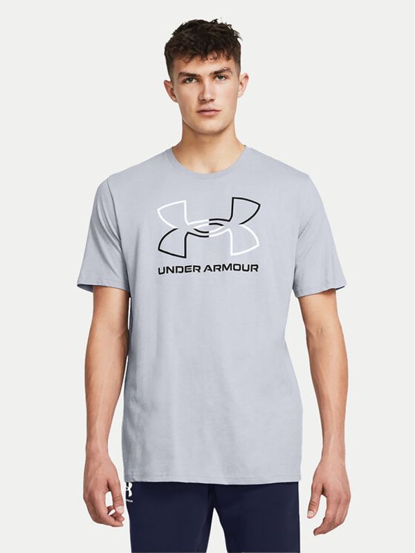 Under Armour Under Armour T-shirt Ua Gl Foundation Update Ss 1382915-011 Siva Loose Fit