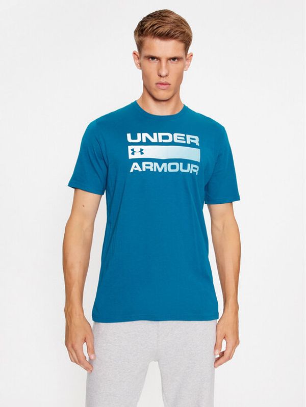 Under Armour Under Armour T-shirt Ua Team Issue Wordmark Ss 1329582 Plava Loose Fit