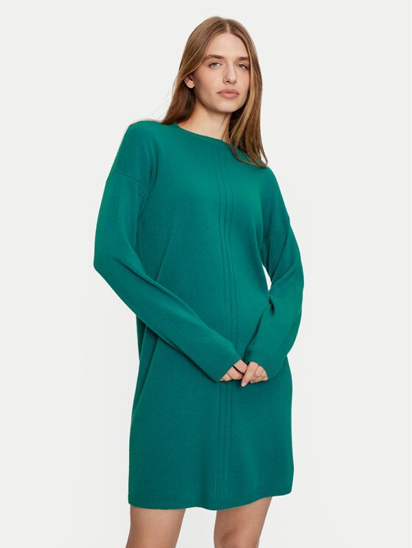 United Colors Of Benetton United Colors Of Benetton Džemper haljina 1044DV01S Zelena Regular Fit