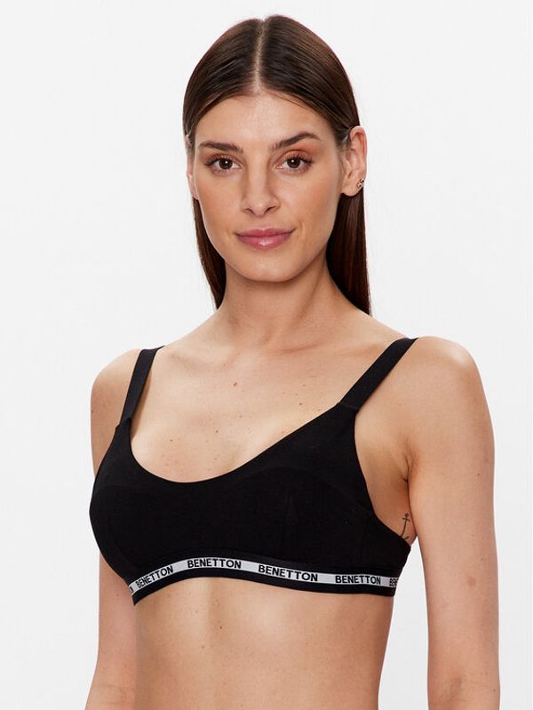 United Colors Of Benetton United Colors Of Benetton Grudnjak brallete 3OP81R00C Crna