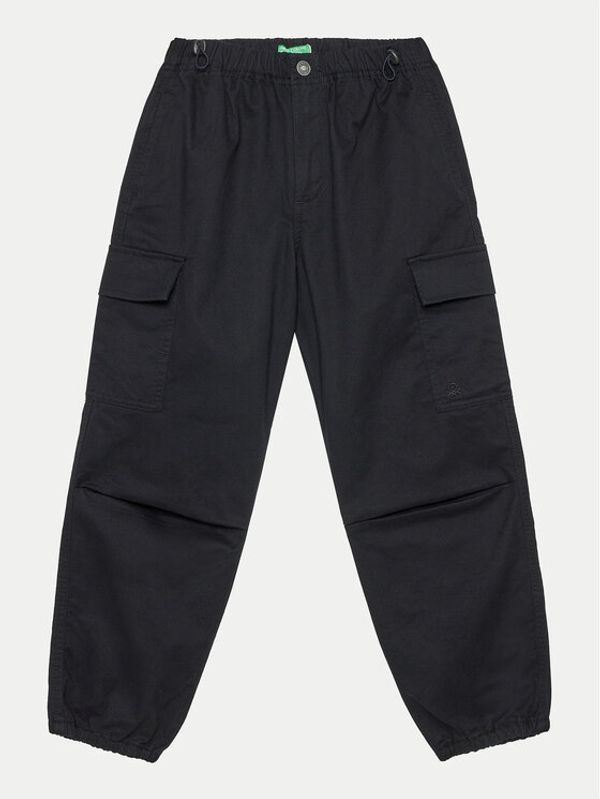 United Colors Of Benetton United Colors Of Benetton Jogger 4XZXCF03O Crna Loose Fit