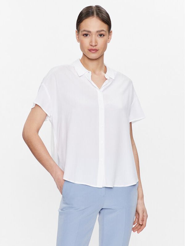 United Colors Of Benetton United Colors Of Benetton Košulja 5WPWDQ01M Bijela Boxy Fit