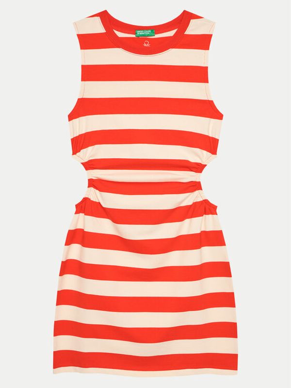 United Colors Of Benetton United Colors Of Benetton Ljetna haljina 34QCCV00S Crvena Regular Fit