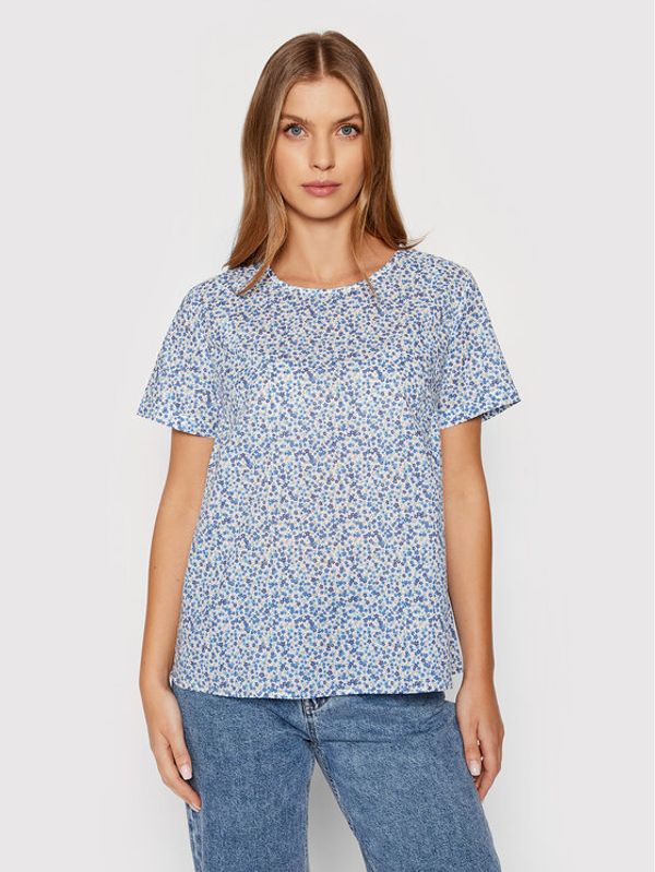 United Colors Of Benetton United Colors Of Benetton Majica 5OA95QBA4 Plava Regular Fit