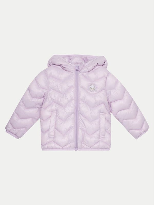 United Colors Of Benetton United Colors Of Benetton Pernata jakna 21INGN02Z Ljubičasta Regular Fit