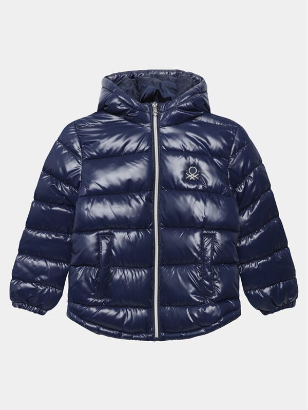 United Colors Of Benetton United Colors Of Benetton Pernata jakna 2EO0CN012 Tamnoplava Regular Fit