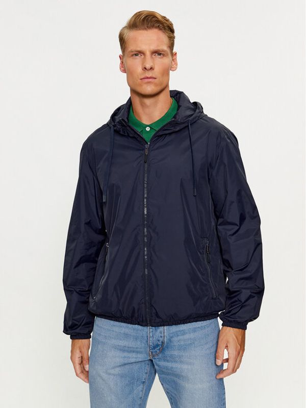 United Colors Of Benetton United Colors Of Benetton Prijelazna jakna 2VDWUN02P Tamnoplava Regular Fit