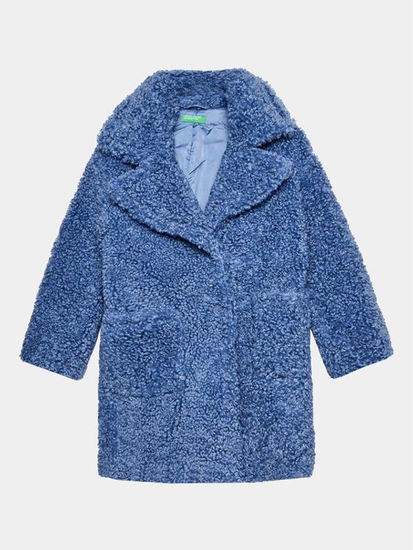 United Colors Of Benetton United Colors Of Benetton Prijelazni kaput 2RHSCN032 Plava Regular Fit