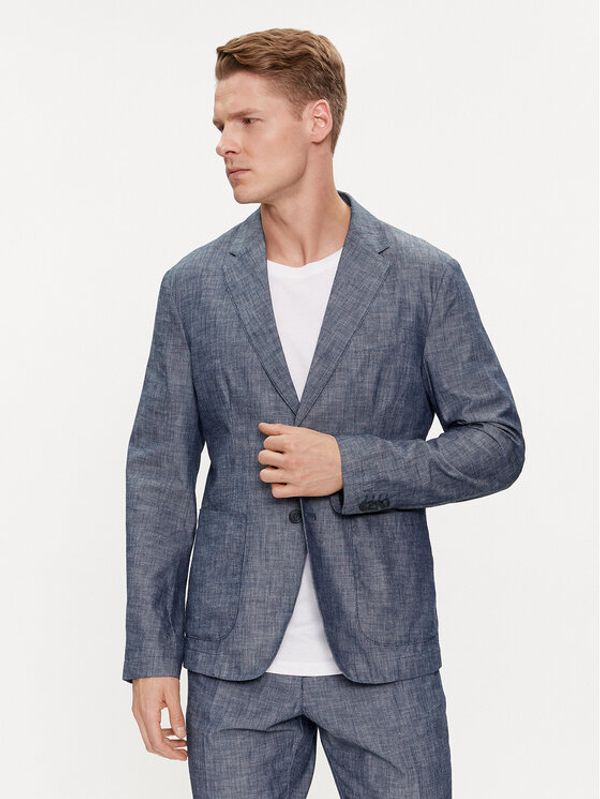 United Colors Of Benetton United Colors Of Benetton Sakoi 2WV1UW01B Plava Regular Fit