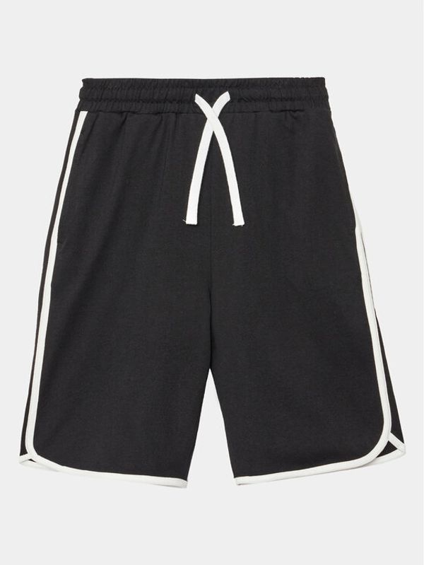 United Colors Of Benetton United Colors Of Benetton Sportske kratke hlače 3BL0C901R Crna Regular Fit