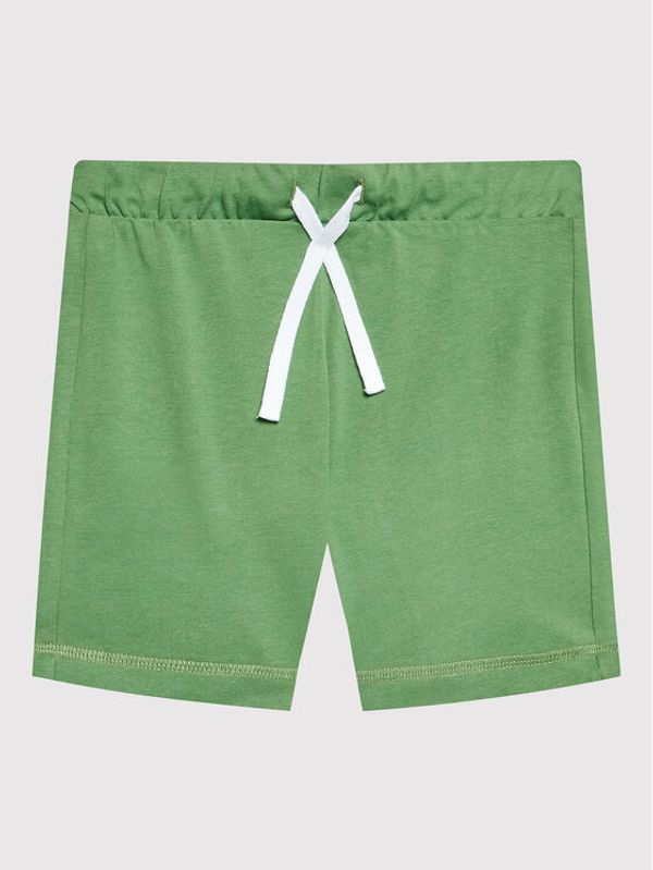 United Colors Of Benetton United Colors Of Benetton Sportske kratke hlače 3BL0I0501 Zelena Regular Fit