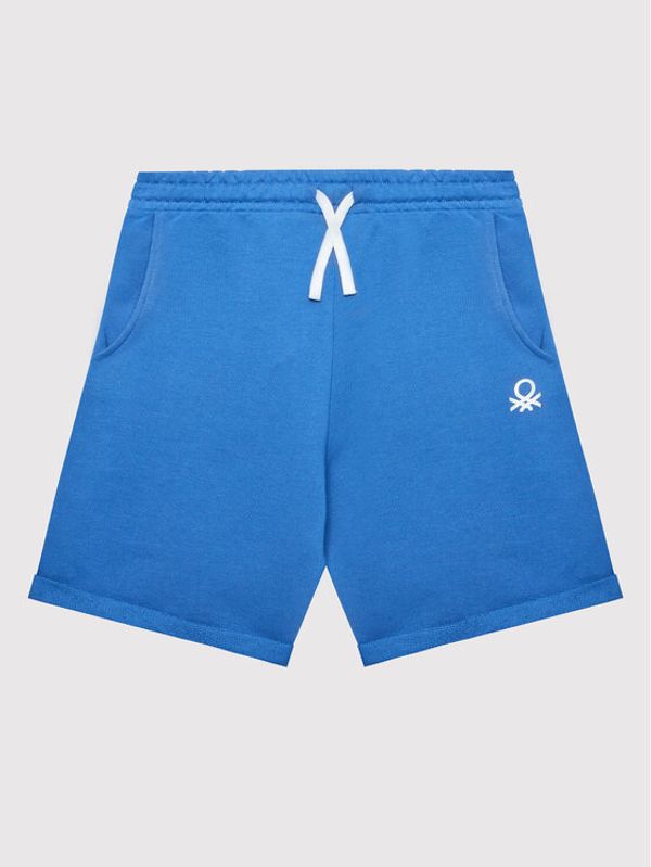 United Colors Of Benetton United Colors Of Benetton Sportske kratke hlače 3J68I0638 Plava Regular Fit