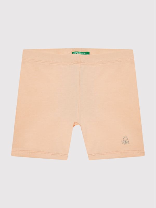 United Colors Of Benetton United Colors Of Benetton Sportske kratke hlače 3MT1I0576 Narančasta Slim Fit