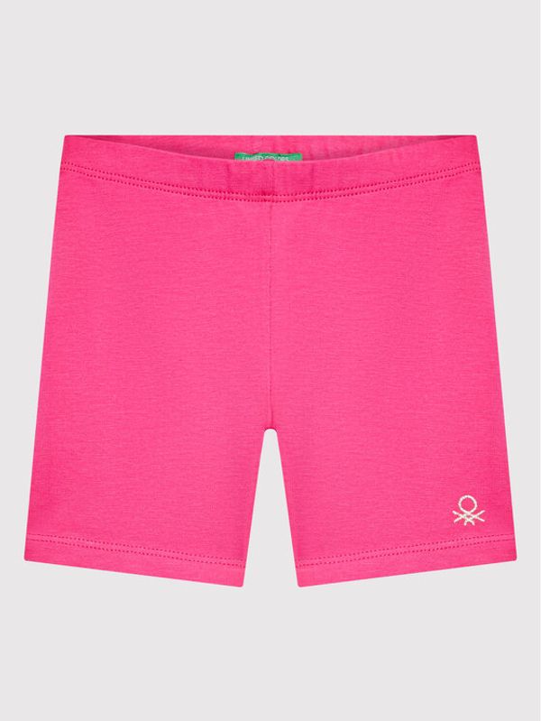 United Colors Of Benetton United Colors Of Benetton Sportske kratke hlače 3MT1I0576 Ružičasta Slim Fit