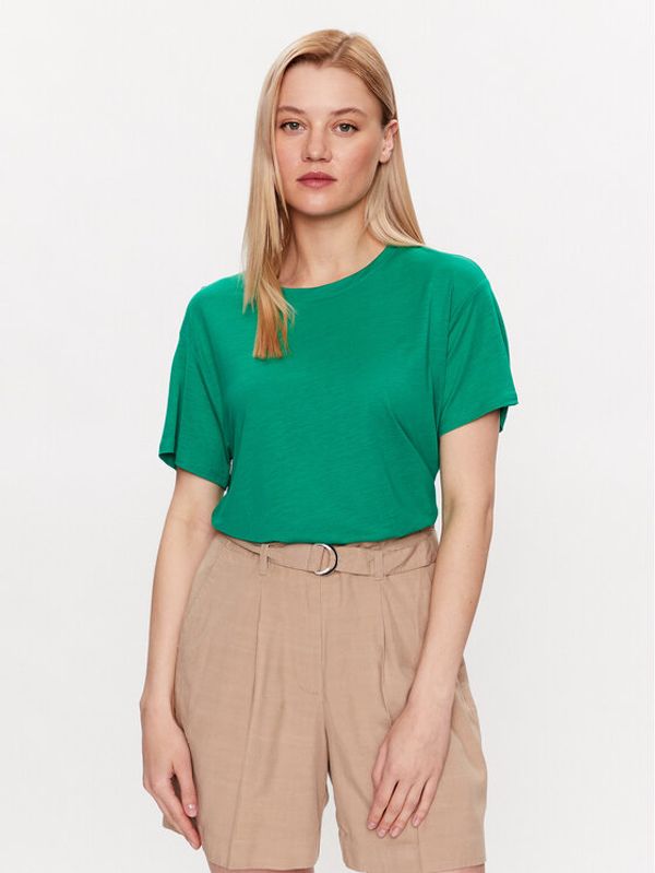 United Colors Of Benetton United Colors Of Benetton T-shirt 3NLHE1AF9 Zelena Regular Fit