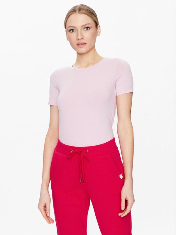 United Colors Of Benetton United Colors Of Benetton T-shirt 3ZQM3M857 Ružičasta Regular Fit