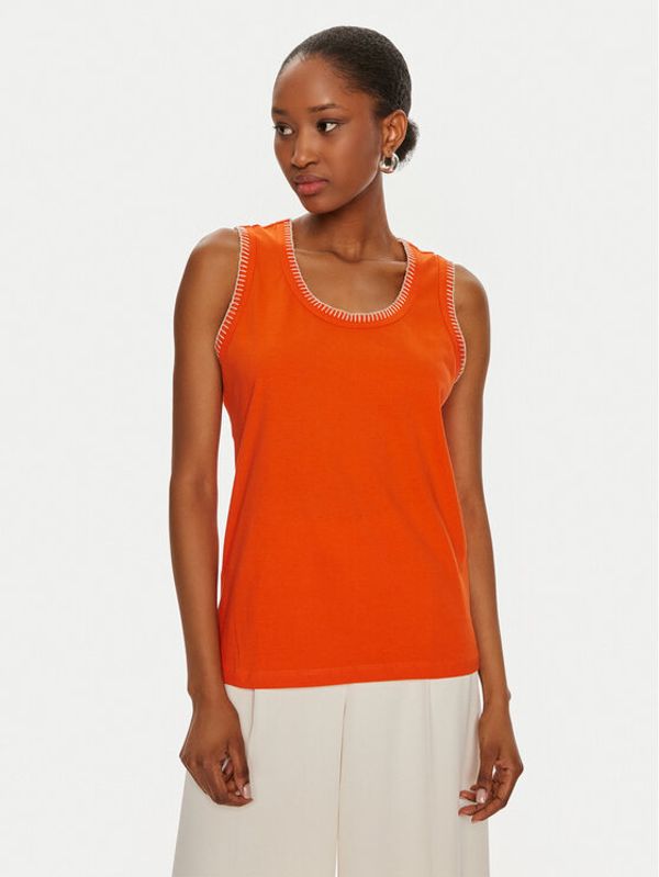 United Colors Of Benetton United Colors Of Benetton Top 34G7DH00W Narančasta Regular Fit