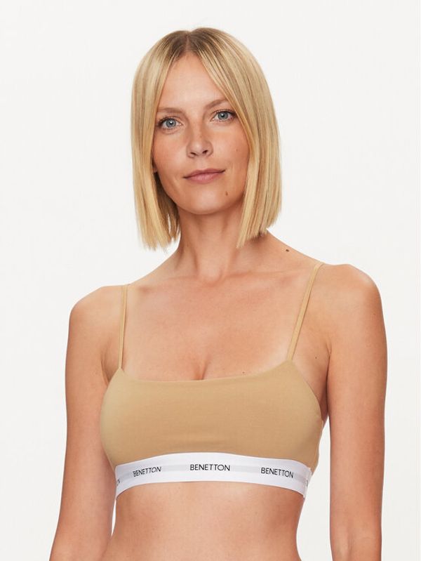 United Colors Of Benetton United Colors Of Benetton Top grudnjak 3OP81R00I Bež