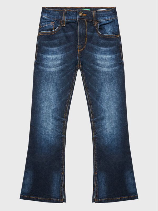 United Colors Of Benetton United Colors Of Benetton Traperice 4M81CE015 Tamnoplava Flare Fit