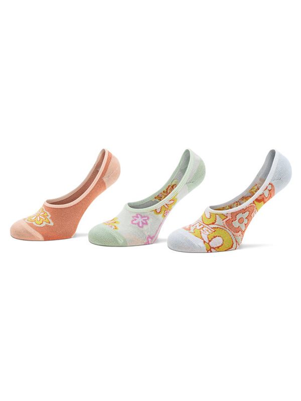 Vans Vans Set od 3 para dječjih niskih čarapa Psychedelic Floral Cano VN0007B3BM51 Šarena