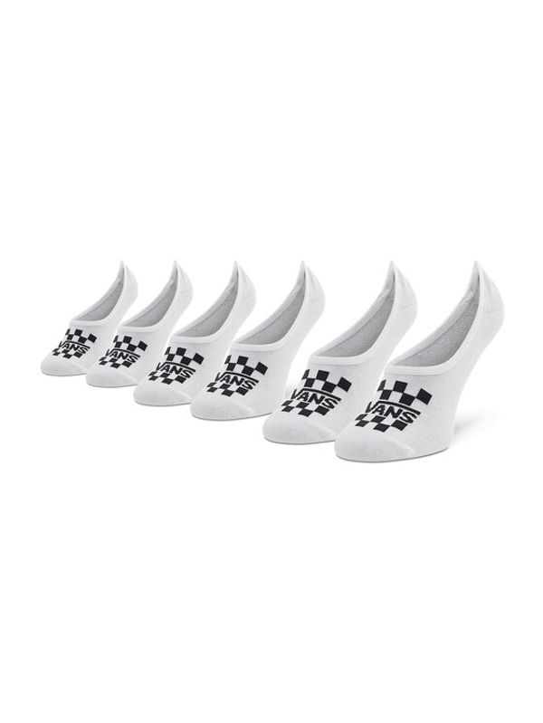 Vans Vans Set od 3 para muških niskih čarapa Classic Canoodle VN0A7S9BWHT1 Bijela