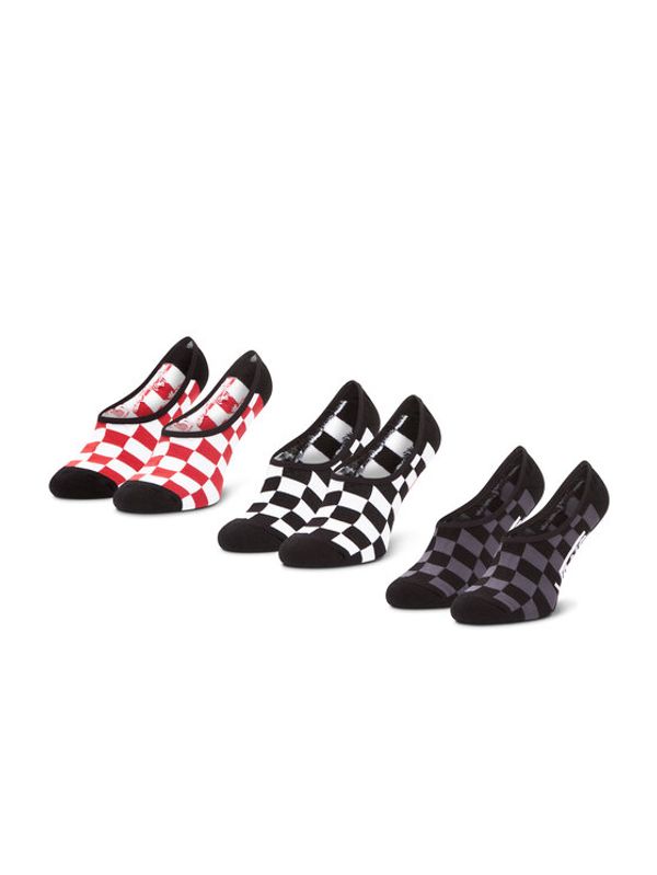 Vans Vans Set od 3 para muških niskih čarapa Classic Super No VN000XTTRLM1 Šarena