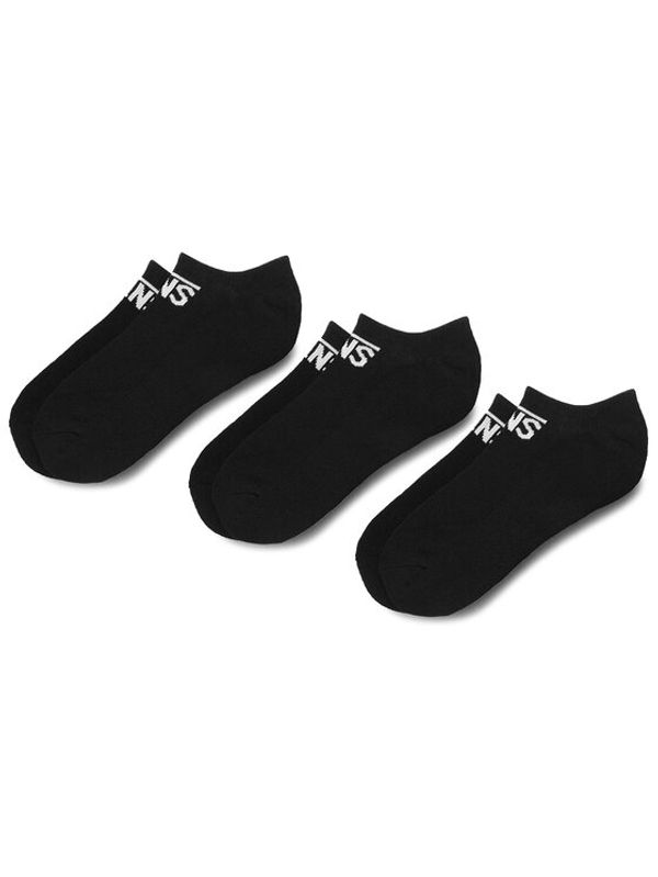 Vans Vans Set od 3 para niskih ženskih čarapa Classic Kick 6.5 VN000XSSBLK Crna