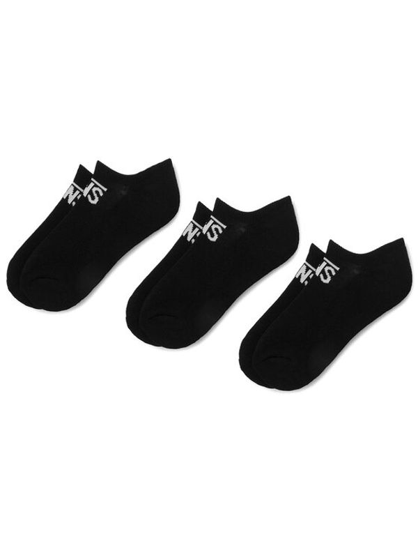 Vans Vans Set od 3 para niskih ženskih čarapa Classic Kick VN000XNRBLK Crna