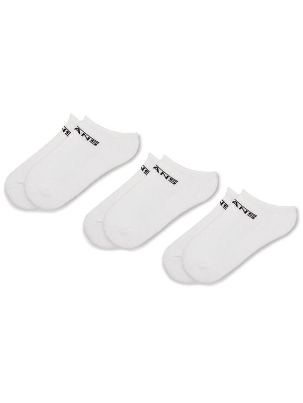 Vans Vans Set od 3 para niskih ženskih čarapa Classic Kick VN000XNRWHT Bijela