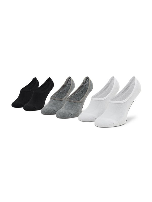 Vans Vans Set od 3 para unisex visokih čarapa niskih čarapa Classic Super No VN000XS9IZH1 Crna