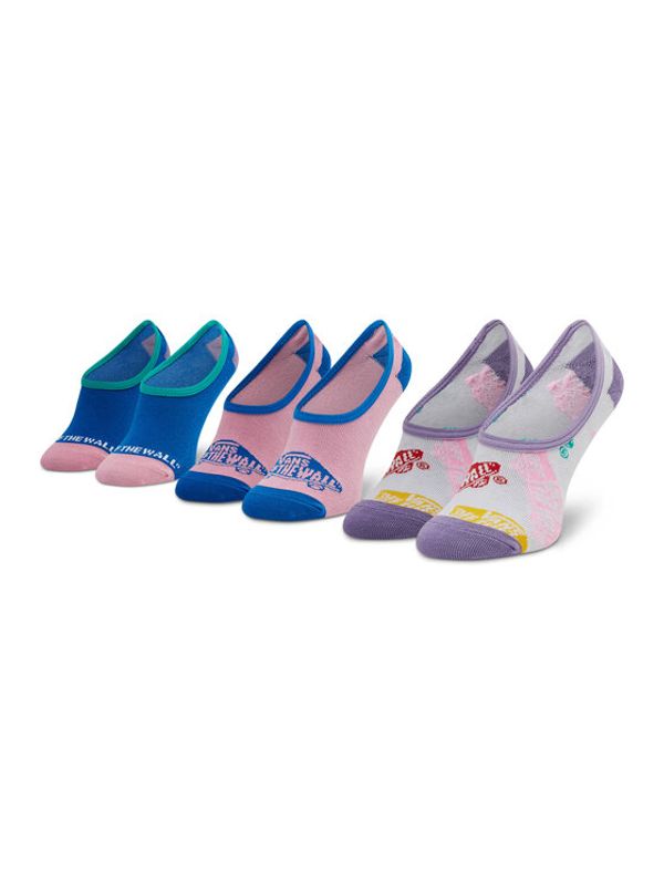 Vans Vans Set od 3 para ženskih niskih čarapa 3Pk Sk8 VN0A5I2Q4481 Šarena