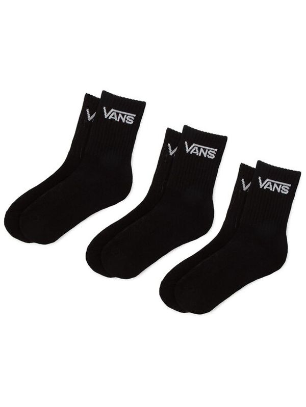 Vans Vans Set od 5 pari ženskih visokih čarapa By Classic Crew VXNQBLK Crna