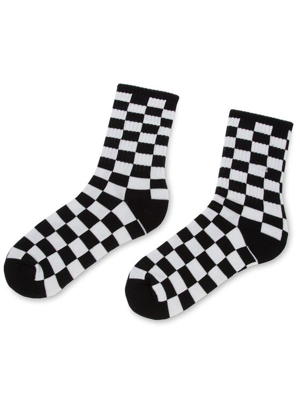 Vans Vans Ženske visoke čarape Checkerboard Crew VN0A3H3NHU0 r.38,5/42 Crna