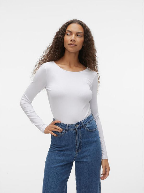 Vero Moda Vero Moda Bodi AWARE Heaven 10298465 Bijela Slim Fit