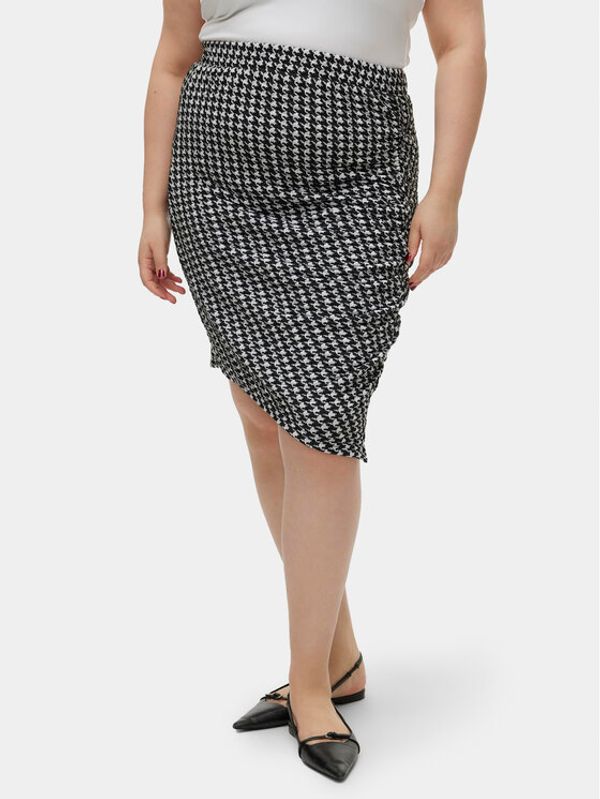 Vero Moda Curve Vero Moda Curve Suknja olovka Bena 10301999 Crna Regular Fit