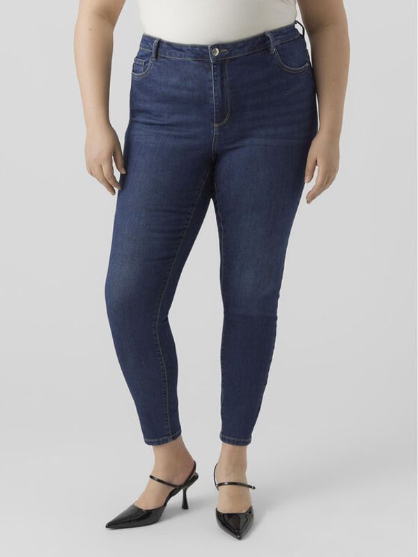Vero Moda Curve Vero Moda Curve Traperice Phia 10285012 Tamnoplava Skinny Fit