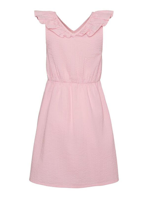 Vero Moda Girl Vero Moda Girl Haljina 10286785 Ružičasta Loose Fit