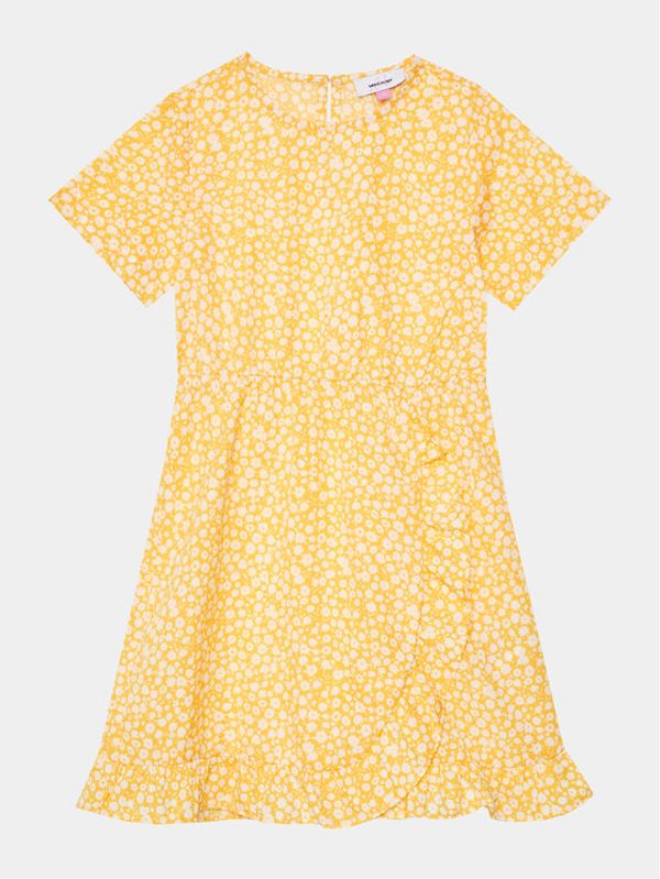 Vero Moda Girl Vero Moda Girl Haljina 10287397 Žuta Regular Fit