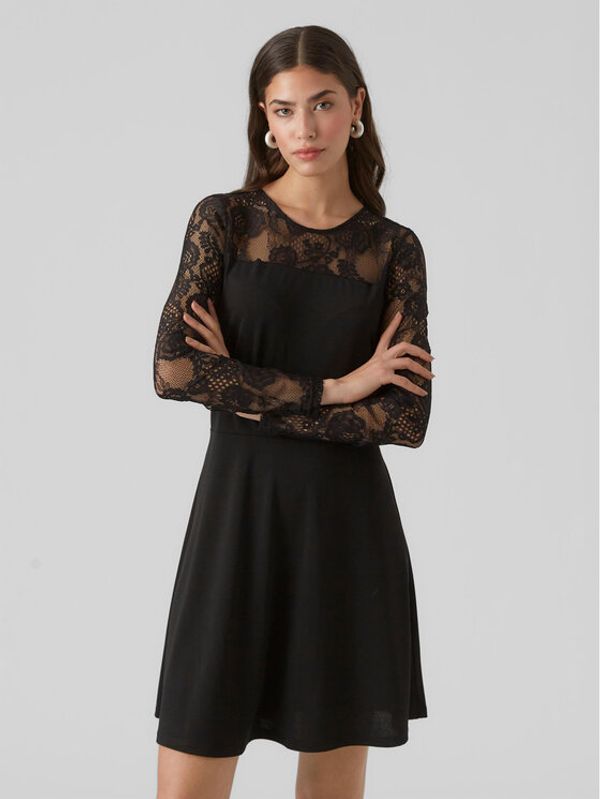 Vero Moda Vero Moda Haljina za svaki dan 10296124 Crna Regular Fit