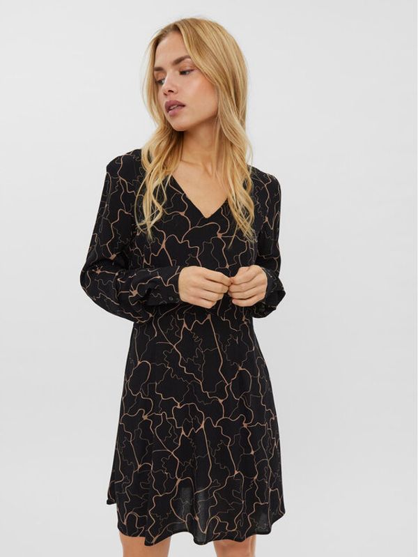 Vero Moda Vero Moda Haljina za svaki dan Anna 10258172 Crna Regular Fit