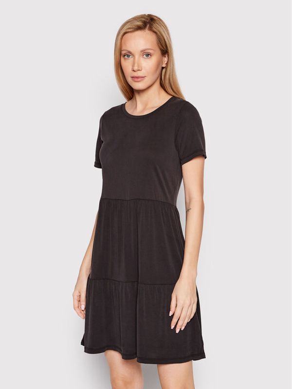 Vero Moda Vero Moda Haljina za svaki dan Filli 10248703 Crna Relaxed Fit
