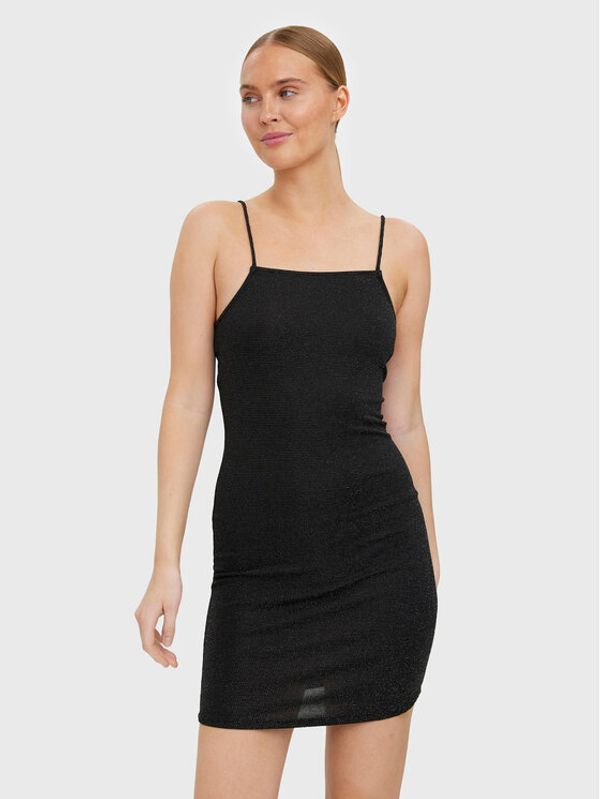 Vero Moda Vero Moda Haljina za svaki dan Kanna 10277067 Crna Slim Fit