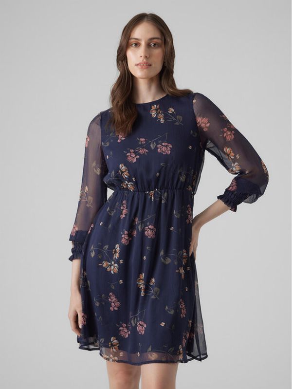 Vero Moda Vero Moda Haljina za svaki dan Milla 10244553 Tamnoplava Regular Fit
