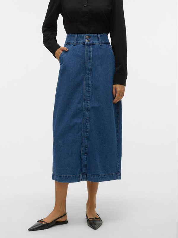 Vero Moda Vero Moda Jeans suknja 10302007 Plava Regular Fit