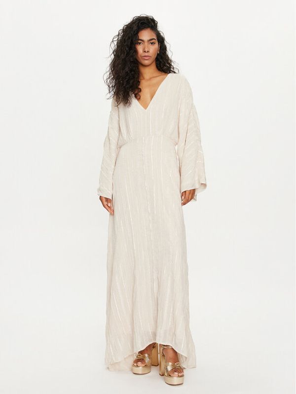 Vero Moda Vero Moda Ljetna haljina Tara 10304254 Écru Loose Fit